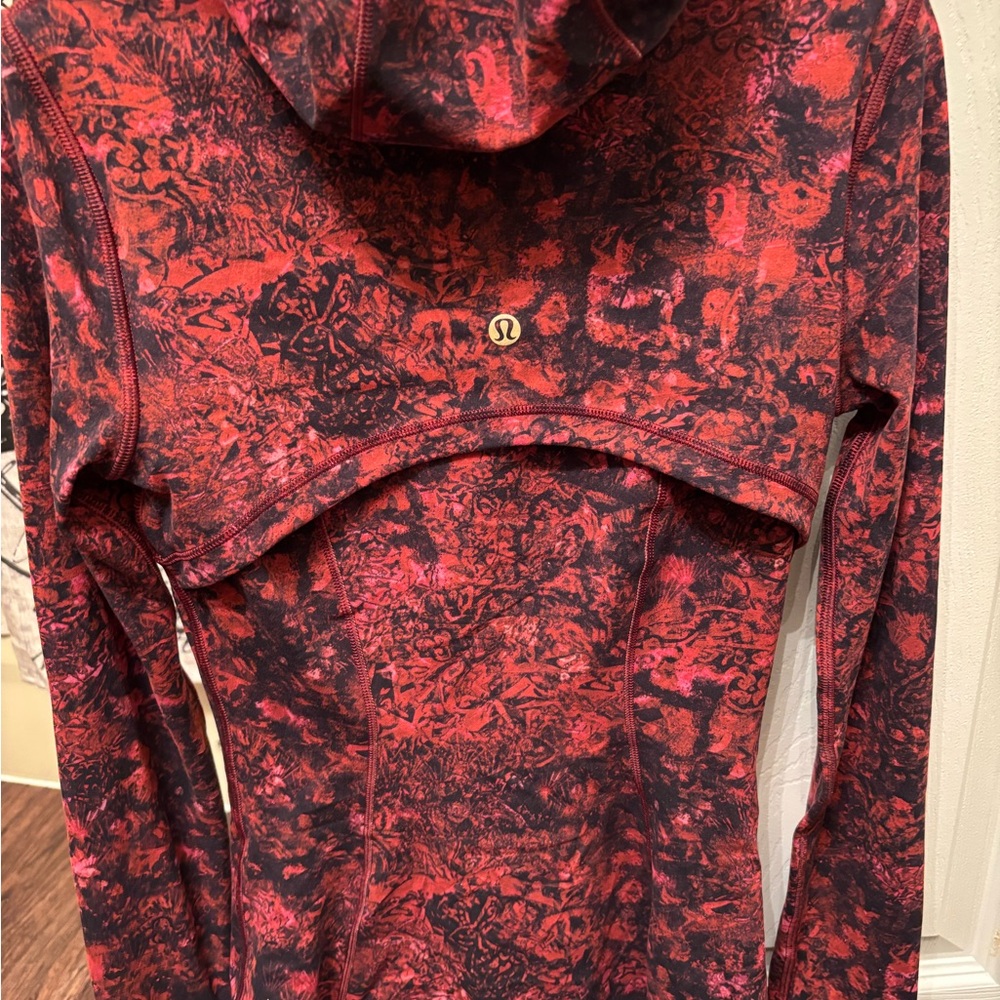 Lululemon Red Patterned Jacket
